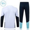 Argentina Trænings Sweatshirt 2026-27 Kvart-Zip Hvid TIL Børn